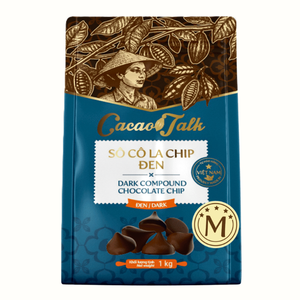Manufacturer Shipping Direct Dark Compound <b>Chocolate</b> Chips Cocoa 1KG 10KG Bulk Selling Bakery Biscuits Cookies HALAL OEM/ODM - Product Image 1