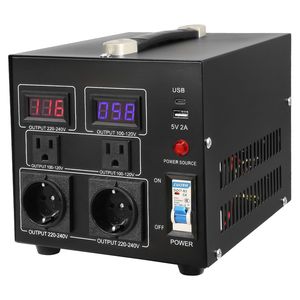 Convertitore di Tensione Industriale 2000W da 110V a 220V con Funzione Step Up/Down - Product Image 1