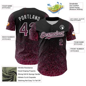 Camiseta de Béisbol Lisa Barata al por Mayor, Servicio OEM Personalizado, Sublimación, Camiseta de Béisbol de Equipo con Nuevo Diseño - Product Image 3