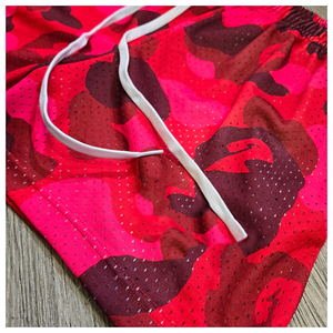 Pantalones Cortos de Lona con Estampado de Camuflaje, Estilo Casual, con Logotipo Personalizado, para Hombre, Estilo Urbano, a la Moda, Cómodos, con Cierre de Cordón - Product Image 4