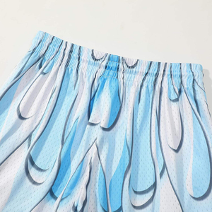 Shorts de sport unisexes pour le basketball, respirants, à séchage rapide, antibactériens, anti-UV, pour l'échauffement, sublimation, shorts pour hommes - Product Image 3