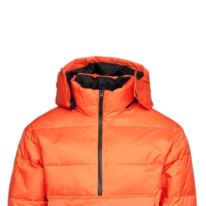 Men's Woolen Puffer Jacket Paisley Patchwork Solid Color Polyester Windproof Winter Casual <b>Covered</b> <b>Button</b> Slim Fit Regular Front - Product Image 3
