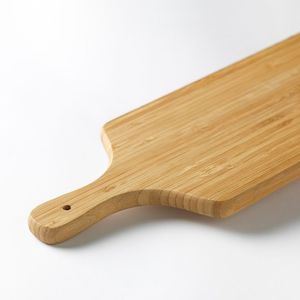 Planche à découper carrée en bambou durable, épaisseur 1,5 cm, portable, moderne, avec poignée en bois, compatible lave-vaisselle, pour la vente en gros - Product Image 6