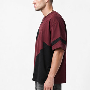 เสื้อยืดทรงบ็อกซี่ผ้าคอตตอนหนานุ่มใส่สบายสไตล์ลำลองทันสมัยสำหรับผู้ชาย เหมาะสำหรับใส่ทุกวัน ผลิตจากผ้าคุณภาพพรีเมียม สำหรับขายส่งสินค้าสตรีทแวร์ - Product Image 4