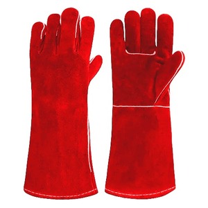 Guantes de Soldadura de Cuero de Primera Calidad, Impermeables, con Protección UV, Unisex, con Logotipo Personalizado, Diseño Personalizado para Uso en Exteriores, en Stock - Product Image 2