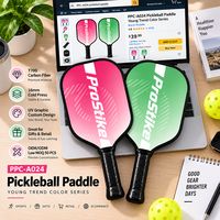 Raquette de pickleball en fibre de carbone T700 16 mm, design graphique UV pressé à froid, pour la vente au détail, les cadeaux, le commerce électronique, la marque privée, la fabrication OEM, la vente en gros