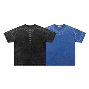 Camiseta de Manga Corta para Hombre, Diseño Liso, Impresión Serigráfica, Cuello Redondo, Corte Regular, Informal, 100% Algodón Jersey, Camisetas de Alta Calidad - Product Image 1