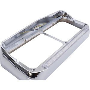 Striscia LED Ambra da 12 Pollici per Kenworth T400 T600 T800 W900B W900L P, 2 Cornici Cromate per Fari, Indicatori di Direzione 4x6 - Product Image 5