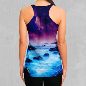 Custom Made Women's Polyester Tank Top Breathable <b>Singlet</b> with Customizable Colors Sublimation Printing for <b>Running</b> OEM Size - Product Image 3