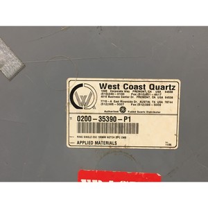 AMAT 0200-35390 ANILLO, SIMPLE, ESC 195MM, NOTCH - Equipo y piezas de semiconductores de confianza de Trusted Global Legacy - Product Image 5