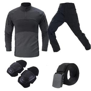 Vêtements de randonnée en softshell, ensemble deux pièces pour la pêche, uniforme de chasse, survêtements pour hommes - Product Image 6