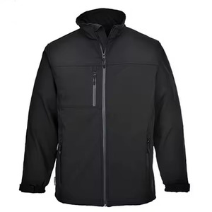 Breathable Lightweight Winter Wear <b>Warm</b> Customized Logo Lightweight Full Sleeves Street Wear Softshell Jacket For Men - Product Image 3