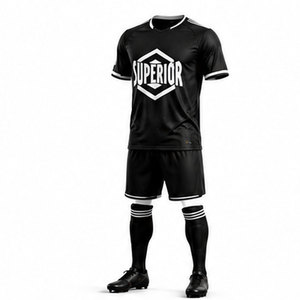 Conjunto de Uniforme de Fútbol Personalizado Premium con Tela que Absorbe la Humedad, Diseño Atlético y Costuras Reforzadas - Product Image 3