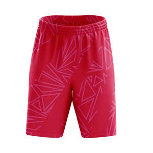 Shorts décontractés pour hommes, écologiques, coupe-vent, séchage rapide, 100% polyester, cordon de serrage à l'avant, protection UV, design imprimé personnalisé - Product Image 4
