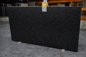 Materiales para Encimeras de Granito Negro Galaxy de 2 cm de Espesor, Losas de Granito Crudo, Precio para Compradores de Granito de la India - Product Image 3