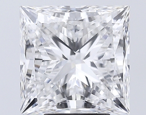 Diamante suelto cultivado en laboratorio de 7.00 quilates, corte princesa, color E, certificado IGI, claridad VVS2, para colgante de diamante solitario grande. - Product Image 1