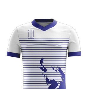 Conjunto de Uniforme de Fútbol Personalizado por Sublimación para Hombre, Manga Corta, Cuello en V, Absorbe la Humedad, Ajuste Atlético, Gris Azul, Uniforme de Equipo 7x7 - Product Image 4