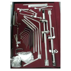 ชุดเครื่องมือถ่างช่องท้อง Thompson พร้อมกล่อง วัสดุสแตนเลสเกรดพรีเมียม สำหรับการผ่าตัดช่องท้อง ใช้ซ้ำได้ พร้อมระบบโต๊ะผ่าตัด - Product Image 6