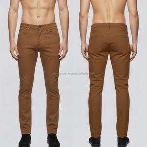 Vêtements de rue pour hommes en cuir véritable et toile, légers, de haute qualité, décontractés, taille mi-haute, devant plat, couleur unie, respirants, coupe-vent - Product Image 5