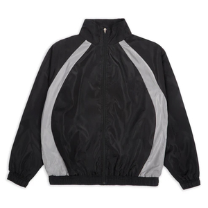 Best Quality Wholesale Nylon Windbreaker Jacket Color Block <b>Mesh</b> Lining Zipper Custom Logo Windbreaker Jacket Men's - Product Image 5