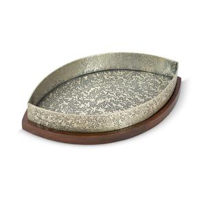 Handmade Wooden Serving Tray with Enamel Coating Multipurpose Decorative for Kitchen Dining <b>Table</b> <b>Coffee</b> <b>Table</b> - Product Image 6