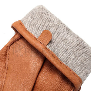 Deer Leather Flame Genuine Leather Men's Motorbike <b>Gloves</b> for Cycling <b>Gloves</b> Warm Thickened Winter <b>Gloves</b> for Men Motorcycle - Product Image 5