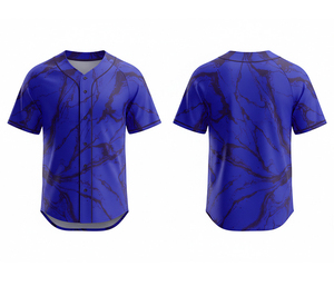 เสื้อเบสบอลแบบซับลิเมชั่นคุณภาพสูง |   ชุดเบสบอลทีมพร้อมโลโก้และหมายเลขแบบกำหนดเอง |   ฐานผ้าโพลีเอสเตอร์ที่ระบายอากาศได้ดี - Product Image 3