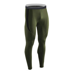 Private Label Long Sleeves Fitness <b>Compression</b> <b>Tights</b> Sports Suit <b>Men's</b> 2 Piece Training Active Gym Wear Set - Product Image 3