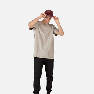 เสื้อยืดปักลายขนาดใหญ่พิเศษโลโก้ออกแบบได้ตามต้องการเสื้อยืดโอเวอร์ไซส์ใส่ได้พอดีสวมใส่สบายกว่า - Product Image 5