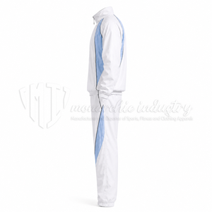 Ensemble de survêtement coupe-vent en nylon pour homme, veste et pantalon légers, ensemble de sport 2 pièces, tenue d'entraînement athlétique, vêtements de sport personnalisés pour l'extérieur - Product Image 4