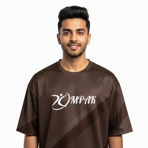 Camiseta de Sublimación Oversize para Hombre, Estilo Urbano Informal, Ropa de Moda - Product Image 1