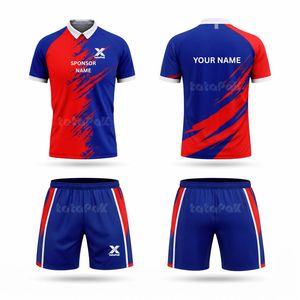 Maillots de sport 7v7 100% polyester pour adultes unisexes, légers, imprimés par transfert thermique, respirants, anti-humidité, protection UV - Product Image 6