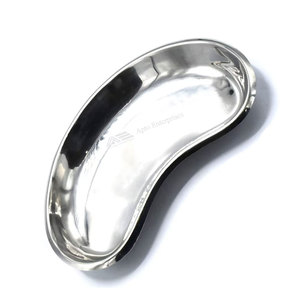 Dental and Medical Basis Trays Durable and Reusable Instrument Tray Surgical Kidney Tray Stainless Steel - Product Image 1