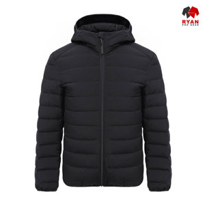 Veste matelassée d'hiver pour homme Ryan Pro Gear avec tissu extérieur en nylon, coupe classique - Product Image 1