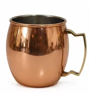 Green <b>Printed</b> Copper Mug for Daily Drinking with Ayurvedic Health Benefits Handmade Handcrafted pure copper mug - Product Image 4