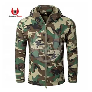 New Camo Design Uniform Hunting Waterproof Forces Soft shell Jacket