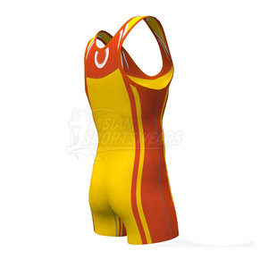 Factory Direct Bulk Supply Custom <b>Singlet</b> Gear Multiple Sizes Available Premium Stitching Quality For International Markets - Product Image 3