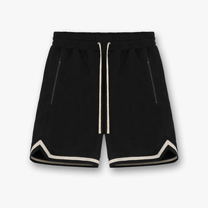Men's Premium Quality Sporty Casual Basketball Shorts Solid Comfortable Breathable Double <b>Layered</b> Mesh Quick Dry Custom - Product Image 1