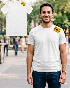 เสื้อยืดผู้ชายคุณภาพสูง ผ้าฝ้าย 100% 180 GSM แบบสั่งทำพิเศษ ไซส์ใหญ่ ทรงหลวม ระบายอากาศได้ดี เป็นมิตรกับสิ่งแวดล้อม แขนสั้น สไตล์ลำลอง - Product Image 4