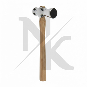 Nouveau marteau de fermeur de luxe à tête sphérique avec manche en bois pour cheval, avec manche confortable en acier inoxydable, facile à utiliser pour la chirurgie animale - Product Image 5