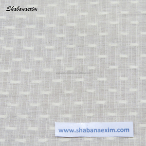 Tecido de algodão <span class=keywords><strong>material</strong></span> fio dyed lençol camisa feita à mão dobby forro tecido feito na índia - Product Image 5