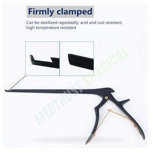 Punzones Kerrison Manuales de Acero Inoxidable Más Vendidos - Instrumentos Quirúrgicos Reutilizables de Alto Rendimiento para Cirugía de Columna y Neurocirugía - Product Image 3