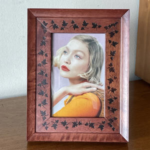 Traditional Handmade Solid <b>Wood</b> <b>Photo</b> Frame Vintage Tabletop Display for Home Office Living Room Timeless Rustic Decor Premium - Product Image 1