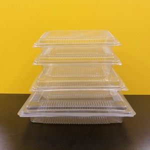BPA Free Disposable Custom Logo Food-grade PET <b>Clear</b> Plastic Container for Fruit & <b>Cake</b> Fresh Keeping Packaging - Product Image 1