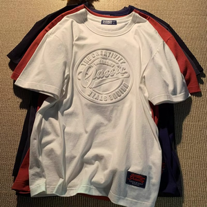 Camisetas de Manga Corta Geo Brothers para Hombre, Premium, Prelavadas, con Relieve, Sólidas, con Tela Suave y Transpirable en la Parte Delantera - Product Image 4