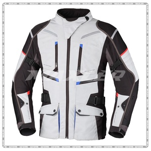 Chaquetas de Motocross Resistentes al Agua y al Viento, Negras, Unisex, de Manga Larga, en Textil Cordura, para Motociclismo Deportivo, 2025 - Product Image 1