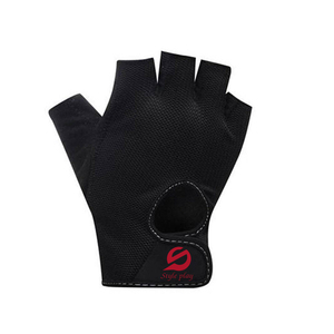 <b>Half</b> Finger Gym Fitness Gloves Unisex Adjustable Wrist Strap Non <b>Slip</b> Breathable Polyester Workout Weight Lifting Gloves - Product Image 2