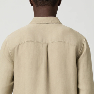 เสื้อยืดแขนยาวผ้าเนื้อนุ่มติดกระดุม ดีไซน์ลำลอง คอปกพับได้ ใส่สบายสำหรับผู้ชาย แฟชั่นปี 2026 เหมาะสำหรับใส่เที่ยวข้างนอก - Product Image 5