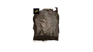 Veste en cuir de vache pour homme de haute qualité, personnalisée, matelassée, écologique, style vintage, doublure en polyester, fermeture à un bouton - Product Image 5