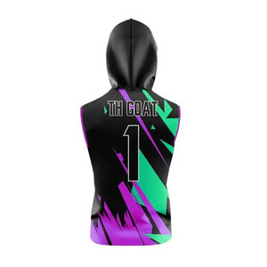 Ensemble de compression sublimé sur mesure pour uniformes de football 7v7, idéal pour les matchs 7v7 et les tenues d'équipe professionnelles de flag football - Product Image 2